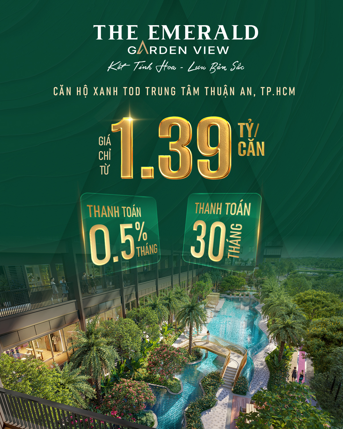 The Emerald Garden View